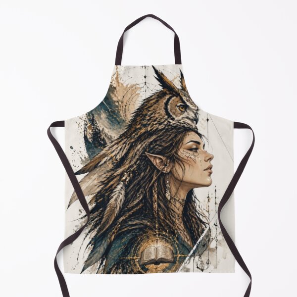 Item preview, The Power of Knowledge – Owl Spirit Wisdom Art designed and sold by InnerwayStudio.