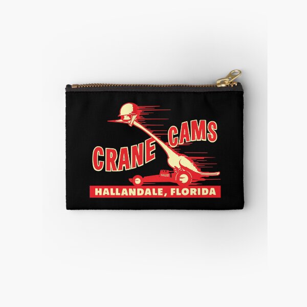 Item preview, Crane Cams Hallandale Florida, vintage drag racing - yellowed print designed and sold by retropetrol.