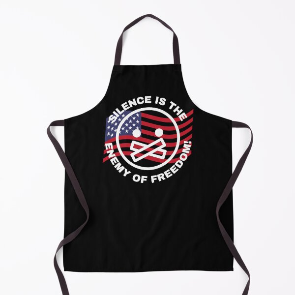 Item preview, Silence is the enemy of freedom! designed and sold by ActOutTees.