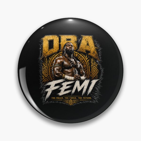 Item preview, Oba Femi The Ruler The Force The Future designed and sold by WeLoveWrestling.