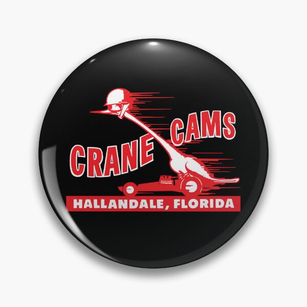 Item preview, Crane Cams Hallandale Florida, vintage drag racing. designed and sold by retropetrol.