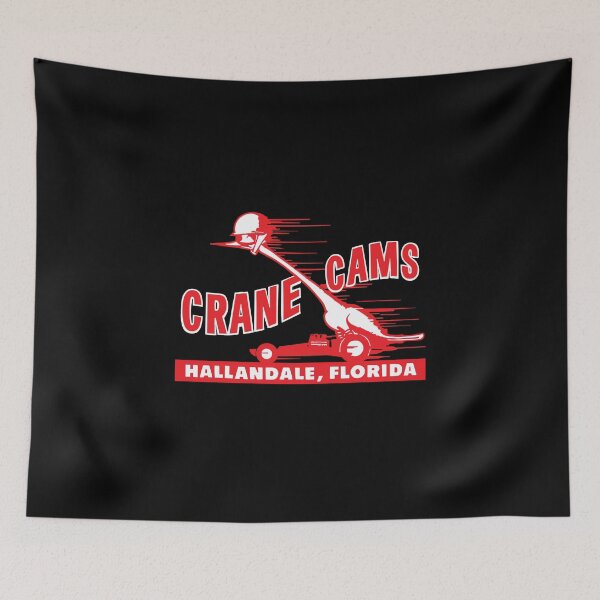 Item preview, Crane Cams Hallandale Florida, vintage drag racing. designed and sold by retropetrol.