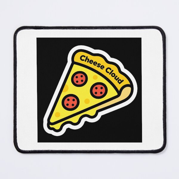 Item preview, Cheese Cloud Crashers Pizza Slice Design designed and sold by Arte-Excellency.