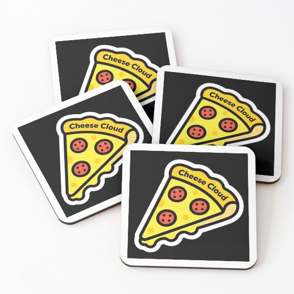 Item preview, Cheese Cloud Crashers Pizza Slice Design designed and sold by Arte-Excellency.