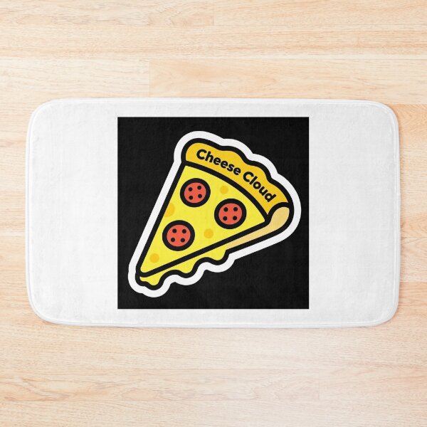 Item preview, Cheese Cloud Crashers Pizza Slice Design designed and sold by Arte-Excellency.