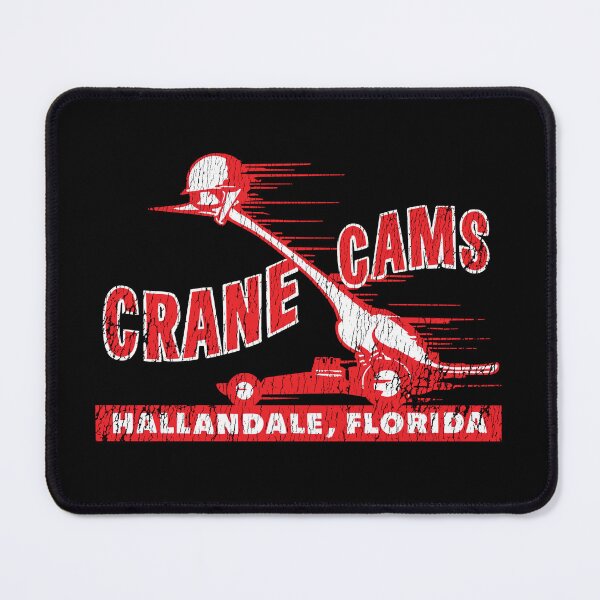 Item preview, Crane Cams Hallandale Florida - vintage drag racing. Aged, shop worn, print. designed and sold by retropetrol.