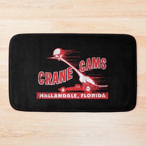 Item preview, Crane Cams Hallandale Florida - vintage drag racing. Aged, shop worn, print. designed and sold by retropetrol.