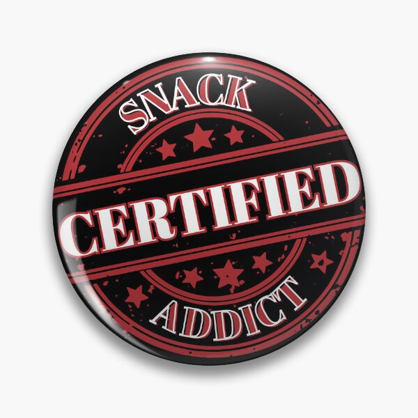 Item preview, Certified Snack Addict designed and sold by ActOutTees.