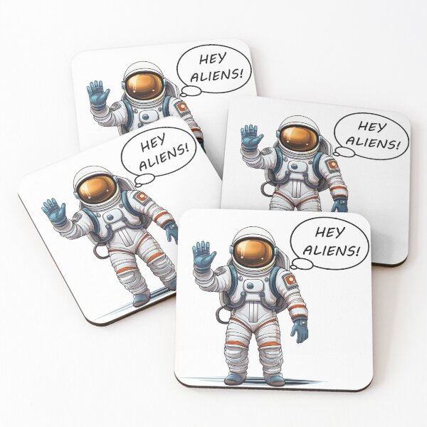 Item preview, Hey aliens! designed and sold by ANCDESIGN.