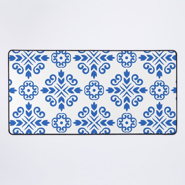 Item preview, Azulejo, Mediterranean ceramic, Blue tile designed and sold by CHERRY--SHOP.