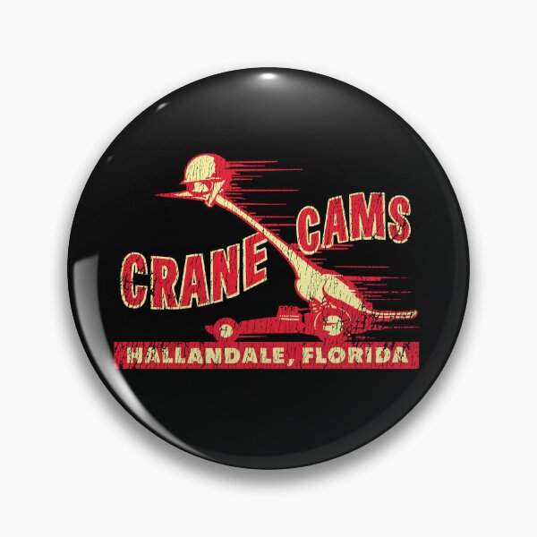 Item preview, Crane Cams Hallandale Florida - vintage drag racing. Aged, shop worn, print. designed and sold by retropetrol.