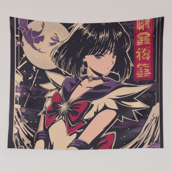 Item preview, Sailor Saturn Vintage Poster  designed and sold by AnimeArsenalPrints.