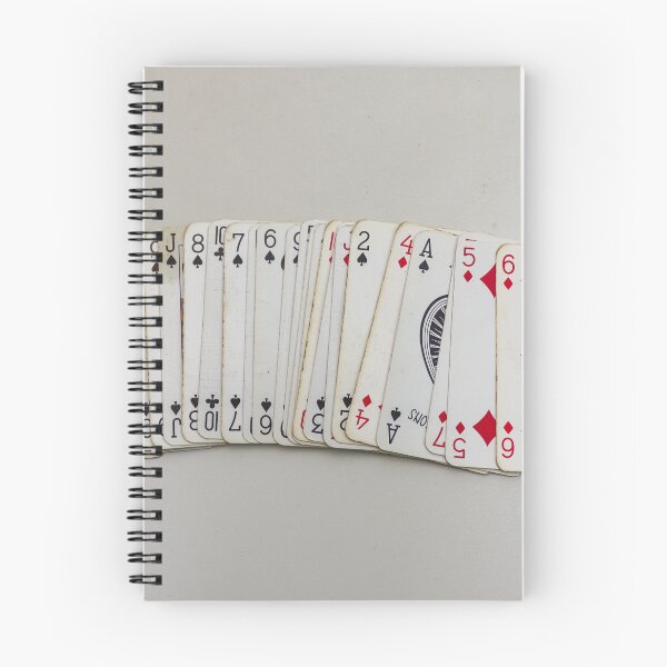 Item preview, Playing Cards Spread on Table With Three of Diamonds and Mixed Back Designs designed and sold by Nmallia.