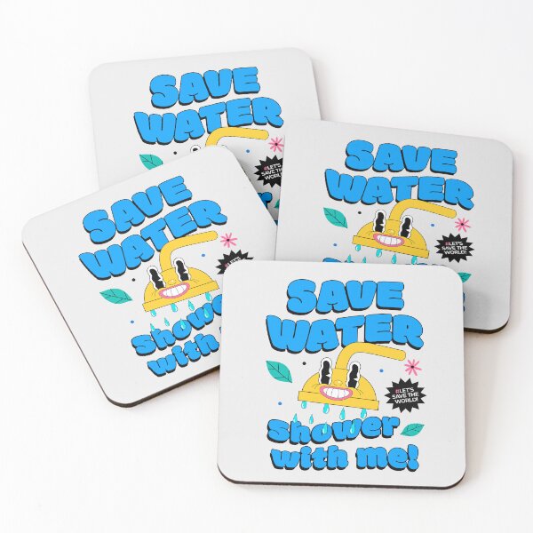 Item preview, Save water. Shower with me! designed and sold by ChimyandFunky.