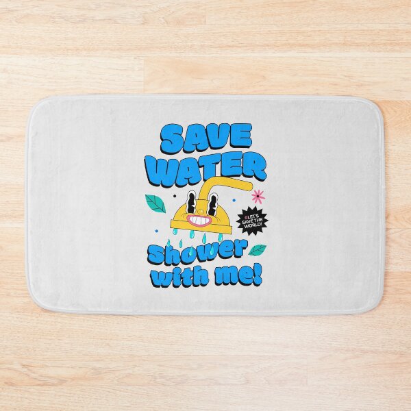 Item preview, Save water. Shower with me! designed and sold by ChimyandFunky.