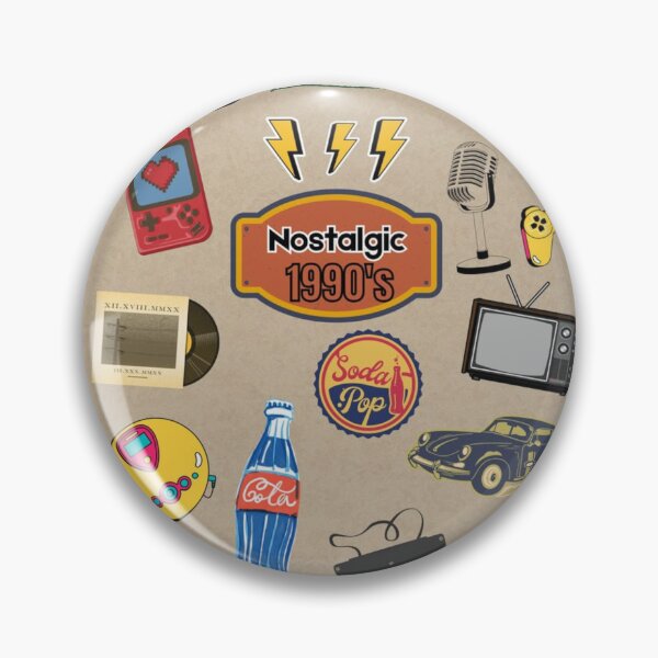 Item preview, ​Nostalgic 1990's Retro Aesthetic Elements Collage designed and sold by crystalar95.