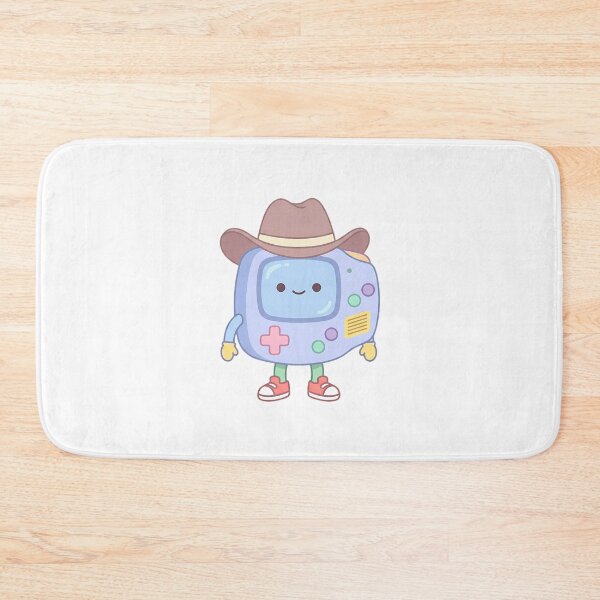 Item preview, Cute Kawaii Gamer Cowboy - Retro Gameboy Character designed and sold by LYZ7VANI.