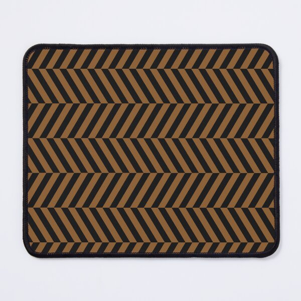 Item preview, Black And Bronze Herringbone Pattern designed and sold by pattern-archive.