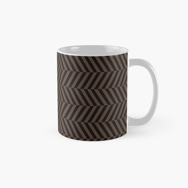 Item preview, Black And Brown Herringbone Pattern designed and sold by pattern-archive.