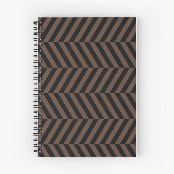 Item preview, Black And Brown Herringbone Pattern designed and sold by pattern-archive.
