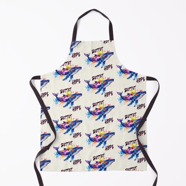 Item preview, Save Hope, a humpback whale in the Baltic Sea near Poel, in a colorful watercolor. designed and sold by LiskoDesign.