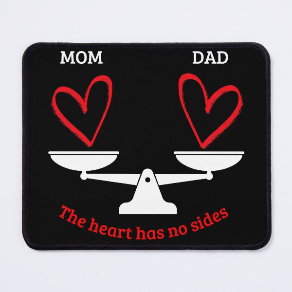 Item preview, Mom and Dad Equality Heart Balance Dark Shirt designed and sold by TheItaliandilemma.