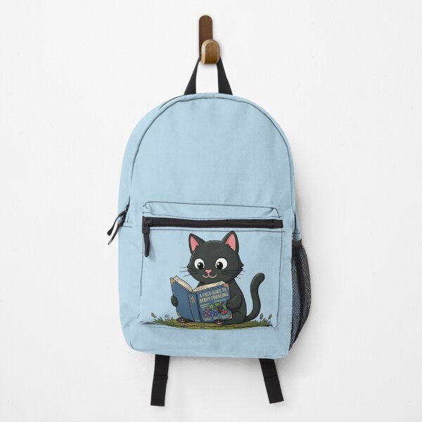 Item preview, Cat with Berry Foraging Book designed and sold by Found & Followed.