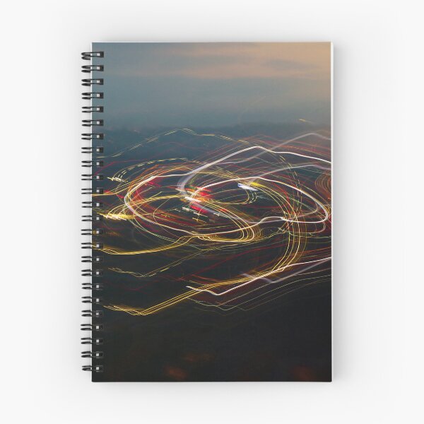 Item preview, Light painting of cars on a highway designed and sold by Jonas Petracic.