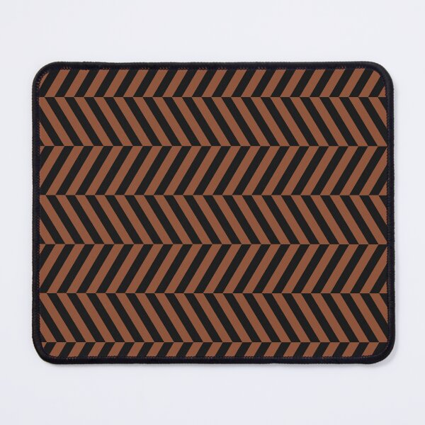 Item preview, Black And Copper Herringbone Pattern designed and sold by pattern-archive.