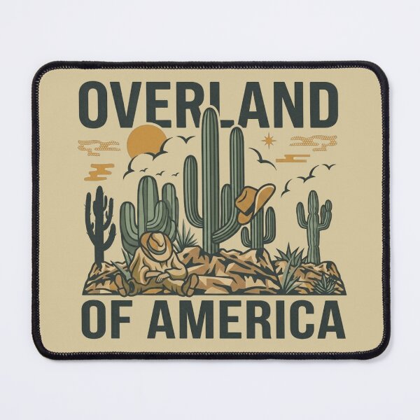 Item preview, Vintage Western Desert “Overland of America” designed and sold by MyStyleHub.