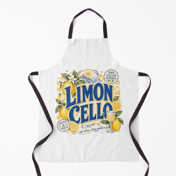 Item preview, Limoncello Italian Summer Lemon Retro Citrus Vacation designed and sold by JerdbordinShop.