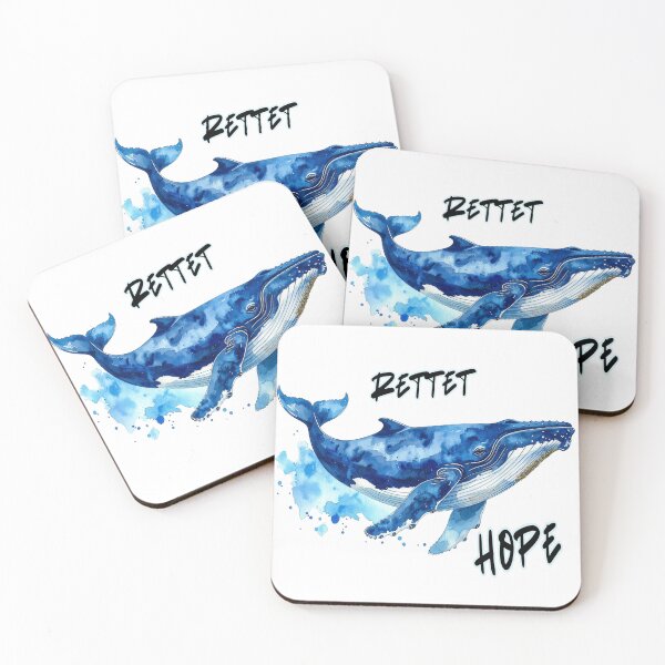 Item preview, Save Hope, the humpback whale in the Baltic Sea near Poel designed and sold by LiskoDesign.