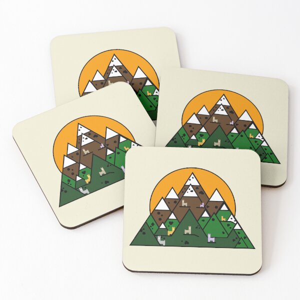 Item preview, Sunrise Over Llama Mountain designed and sold by bunhuggerdesign.