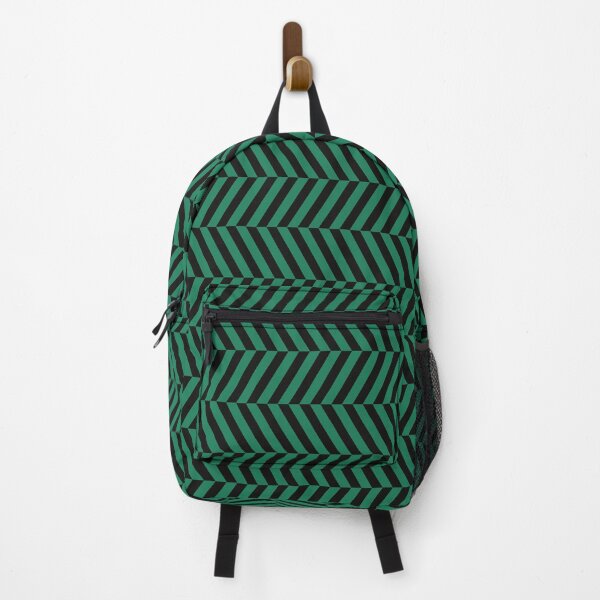 Item preview, Black And Green Herringbone Pattern designed and sold by pattern-archive.