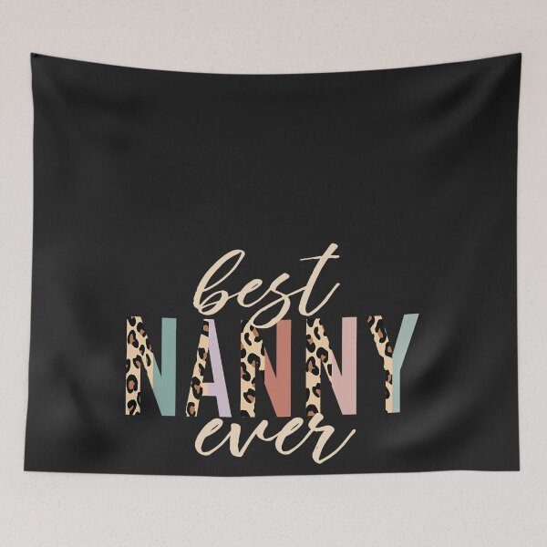 Item preview, Best Nanny Ever Gifts Leopard Print Mothers Day T-Shirt designed and sold by CriseldaBruning.