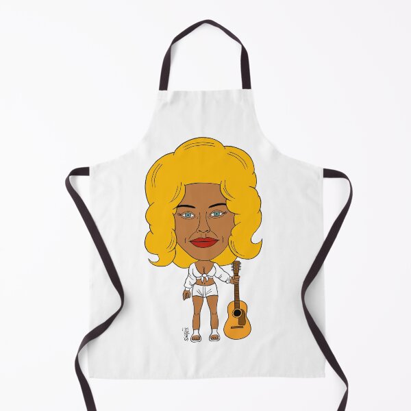 Item preview, A drawn portrait of Dolly in a white outfit. designed and sold by Eric Sintès.