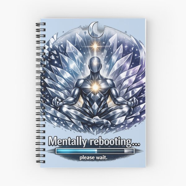 Item preview, Mentally Rebooting...Please Wait designed and sold by WeirdlyFitCo.