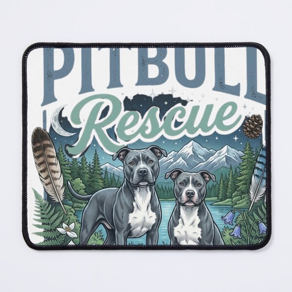 Item preview, Pitbull Rescue Nature design designed and sold by My Pitbull Place.