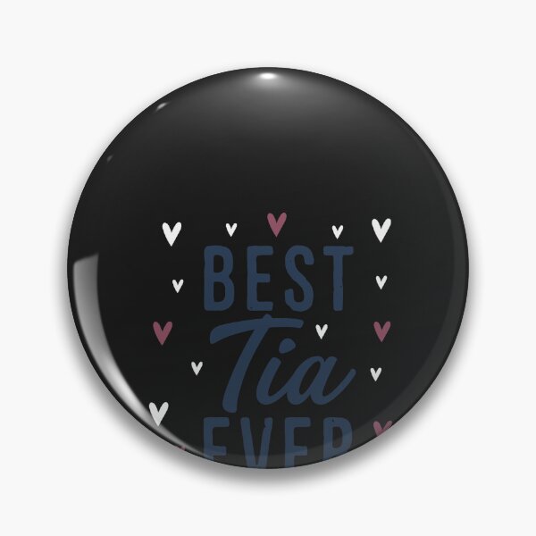 Item preview, Best Tia Ever Gifts Cute Love Heart Print T-Shirt designed and sold by CriseldaBruning.