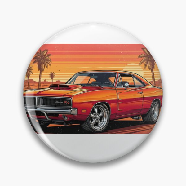 Artikelvorschau, Vintage Muscle Car Design – Klassischer amerikanischer Retro Hot Rod Stil entworfen und verkauft von EHdesignShop.