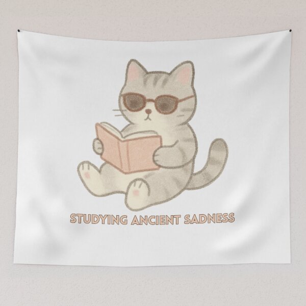 Item preview, Studying ancient sadness designed and sold by creativityisfun.