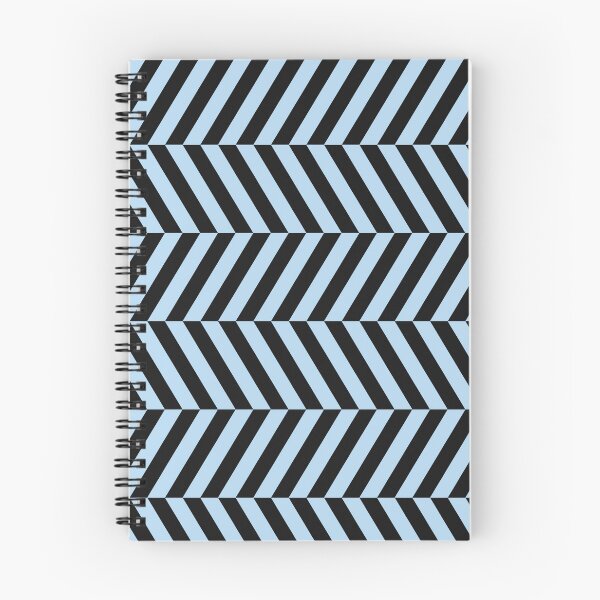Item preview, Black And Ice Blue Herringbone Pattern designed and sold by pattern-archive.