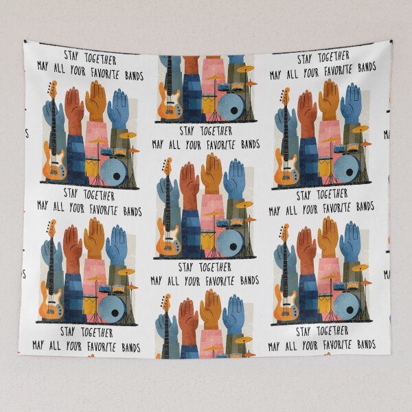 Item preview, May All Your Favorite Bands Stay Together – Hopeful Music Lover Design designed and sold by Ignorant-Artist.