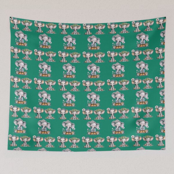 Item preview, Three small elephants  designed and sold by Palmtree94.