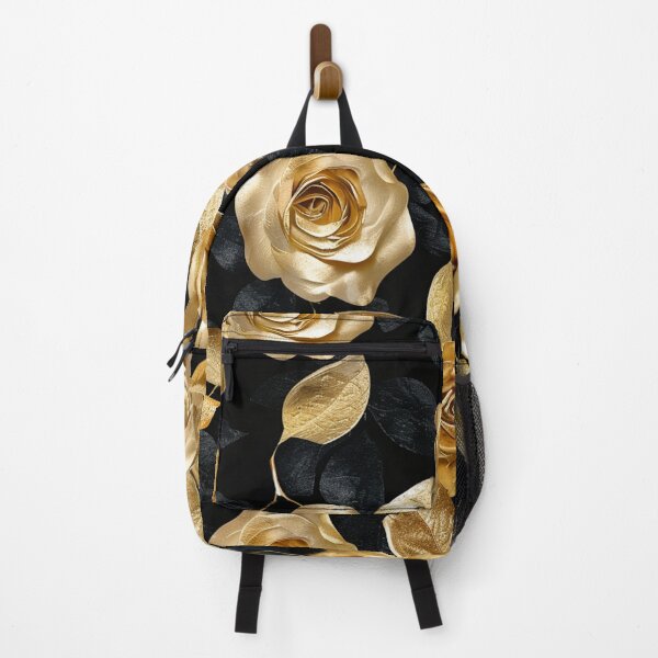 Item preview, Golden Roses Pattern – Luxury Floral Elegance designed and sold by VelvetThornsArt.