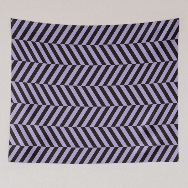 Item preview, Black And Lilac Herringbone Pattern designed and sold by pattern-archive.