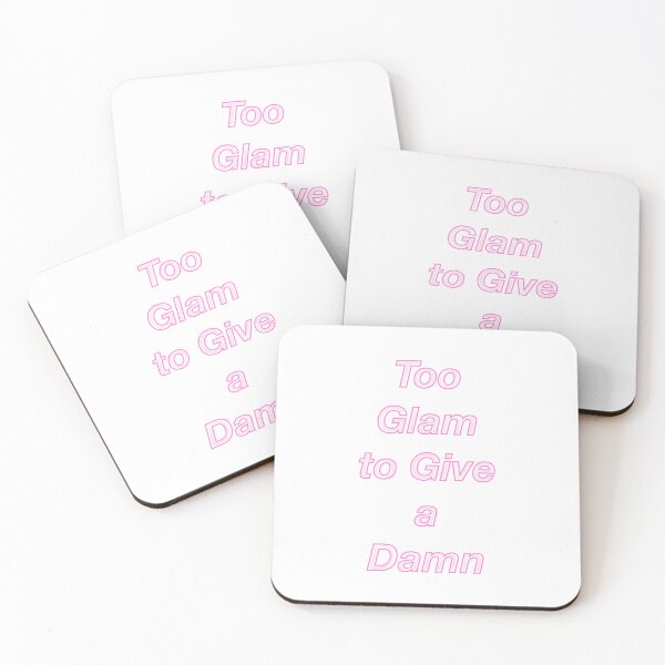 Item preview, Too glam to give a damn. designed and sold by Annet KY.