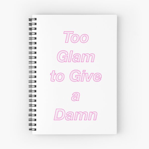 Item preview, Too glam to give a damn. designed and sold by Annet KY.
