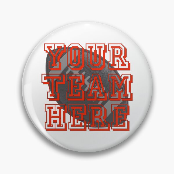 Artikelvorschau, Dein Team hier – Freches generisches Fußballfan-Design entworfen und verkauft von Ignorant-Artist.