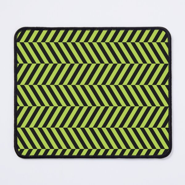 Item preview, Black And Lime Herringbone Pattern designed and sold by pattern-archive.